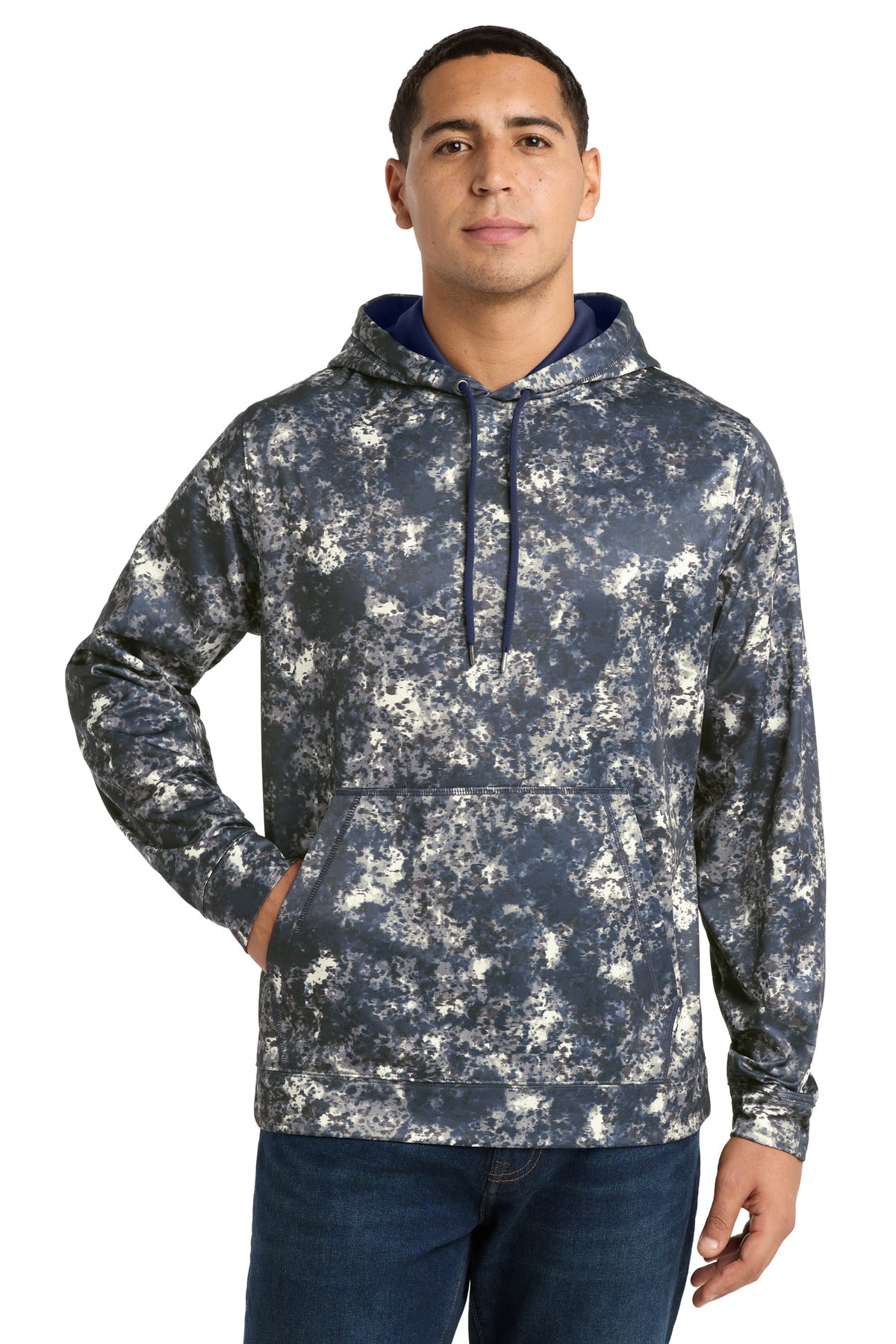 Sport-Tek® Sport-Wick® Mineral Freeze Fleece Hooded Pullover ST230