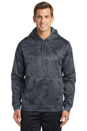 Sport-Tek® Sport-Wick® CamoHex Fleece Hooded Pullover ST240