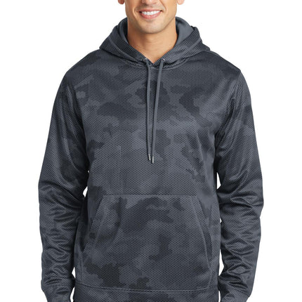 Sport-Tek ®  Sport-Wick ®  Textured Colorblock 1/4-Zip Pullover. ST861