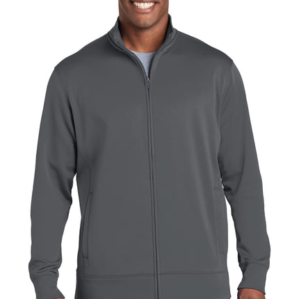 Sport-Tek ®  Sport-Wick ®  Fleece Full-Zip Jacket.  ST241