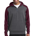 Graphite Heather/ Maroon / XS