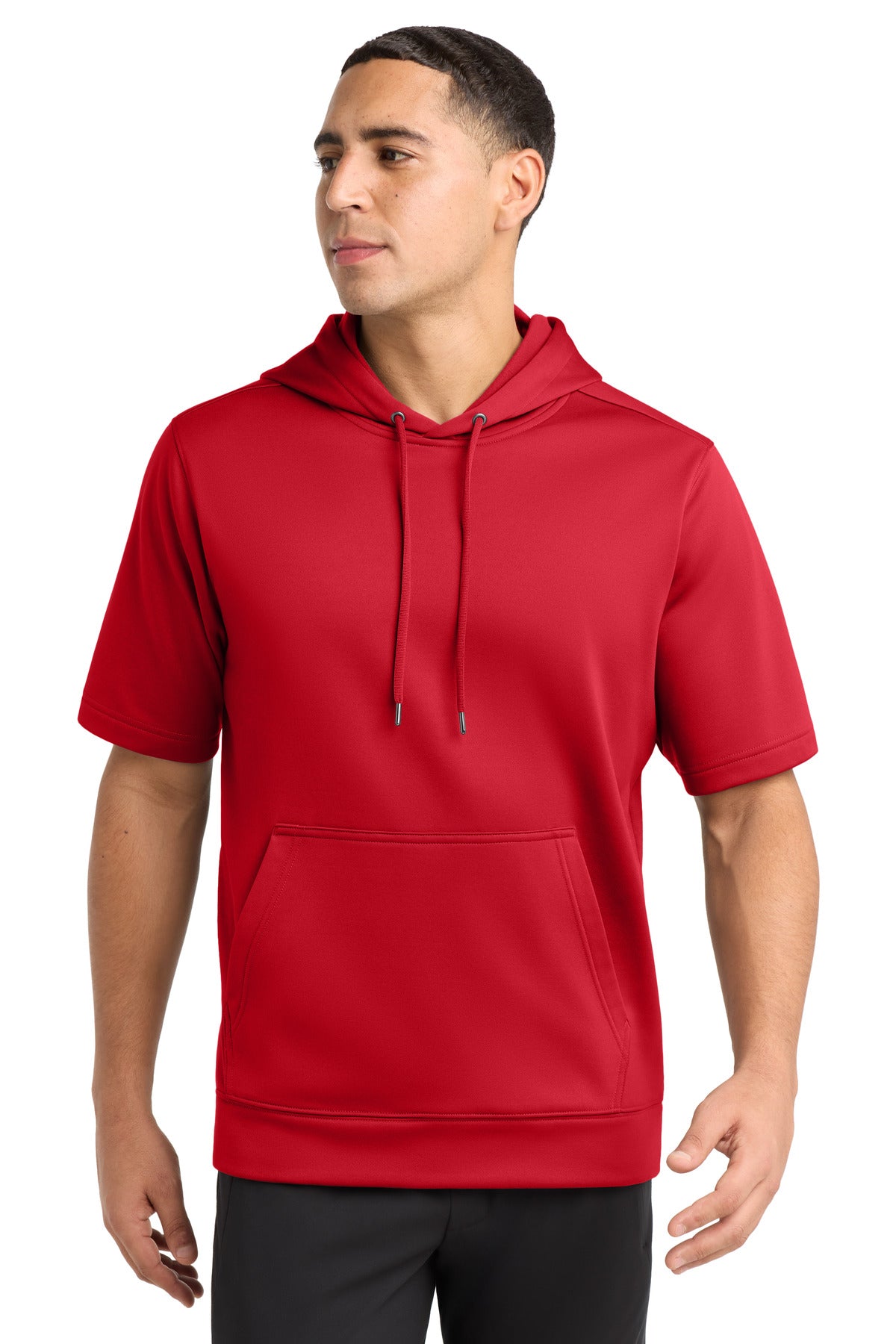 Sport-Tek ® Sport-Wick ® Fleece Short Sleeve Hooded Pullover ST251