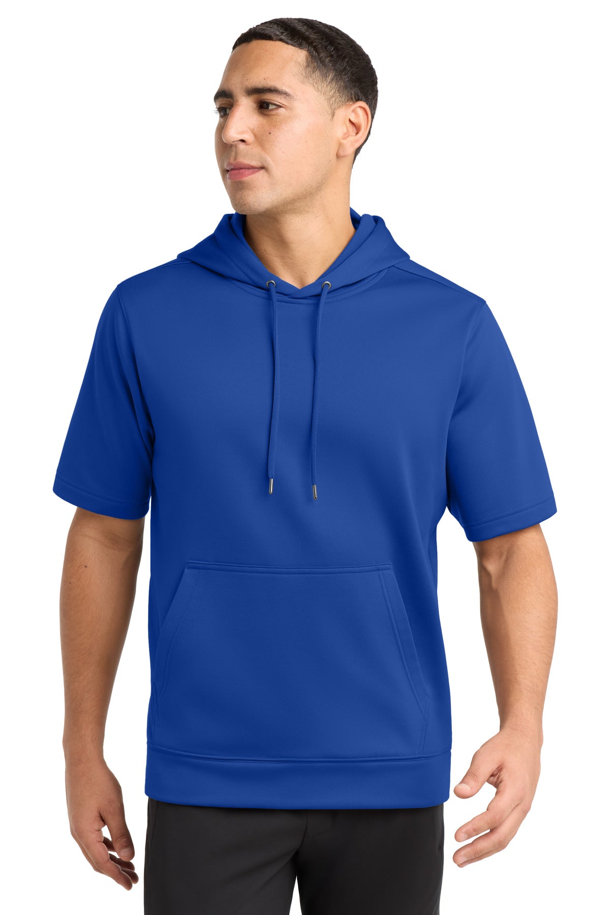 Sport-Tek ® Sport-Wick ® Fleece Short Sleeve Hooded Pullover ST251