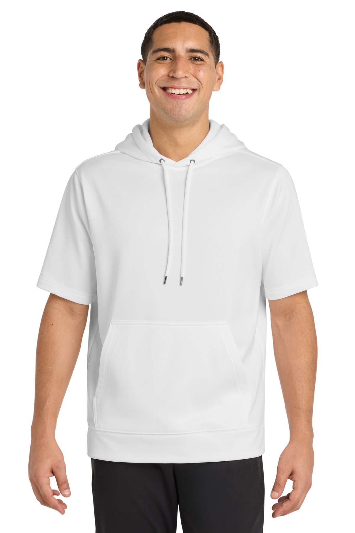 Sport-Tek ® Sport-Wick ® Fleece Short Sleeve Hooded Pullover ST251