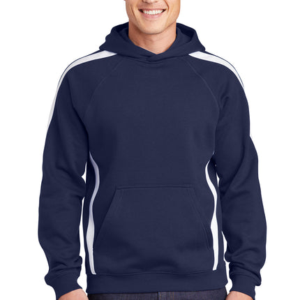 Sport-Tek ®  Sleeve Stripe Pullover Hooded Sweatshirt. ST265