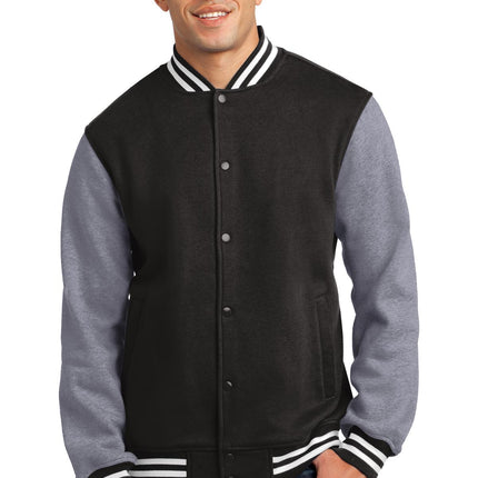 Sport-Tek ®  Fleece Letterman Jacket. ST270