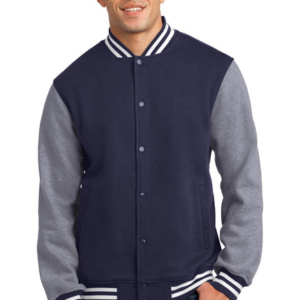 Sport-Tek ®  Fleece Letterman Jacket. ST270