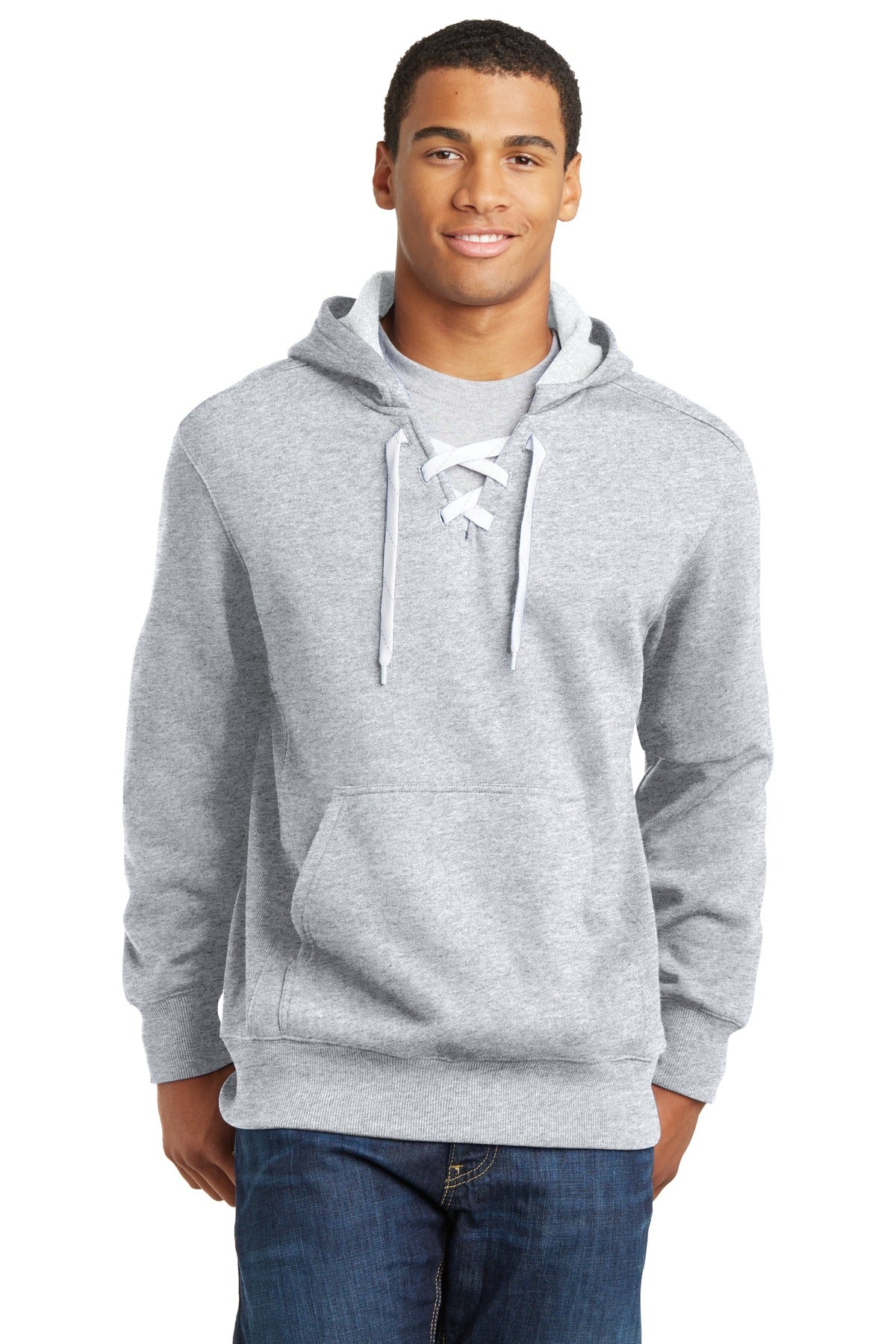 Sport-Tek® Lace Up Pullover Hooded Sweatshirt ST271