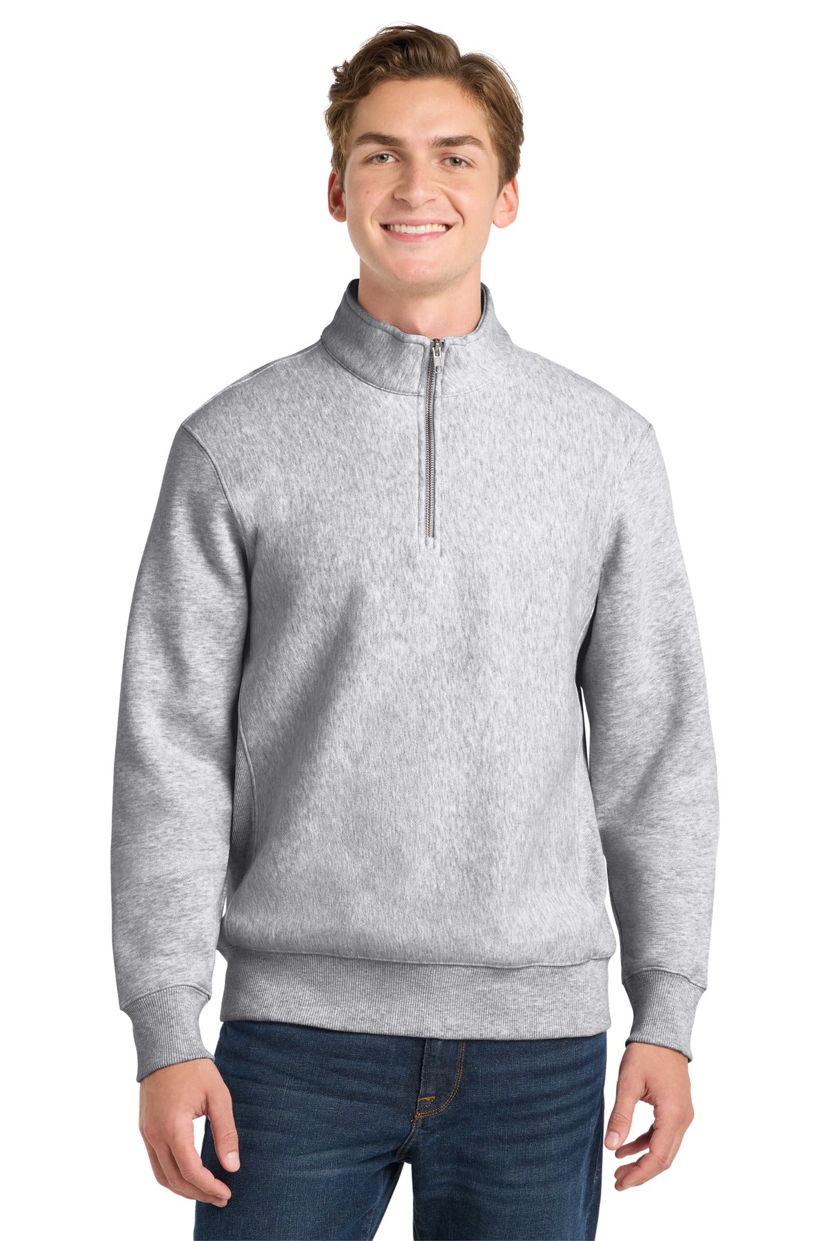 Sport-Tek® Super Heavyweight 1/4-Zip Pullover Sweatshirt ST283