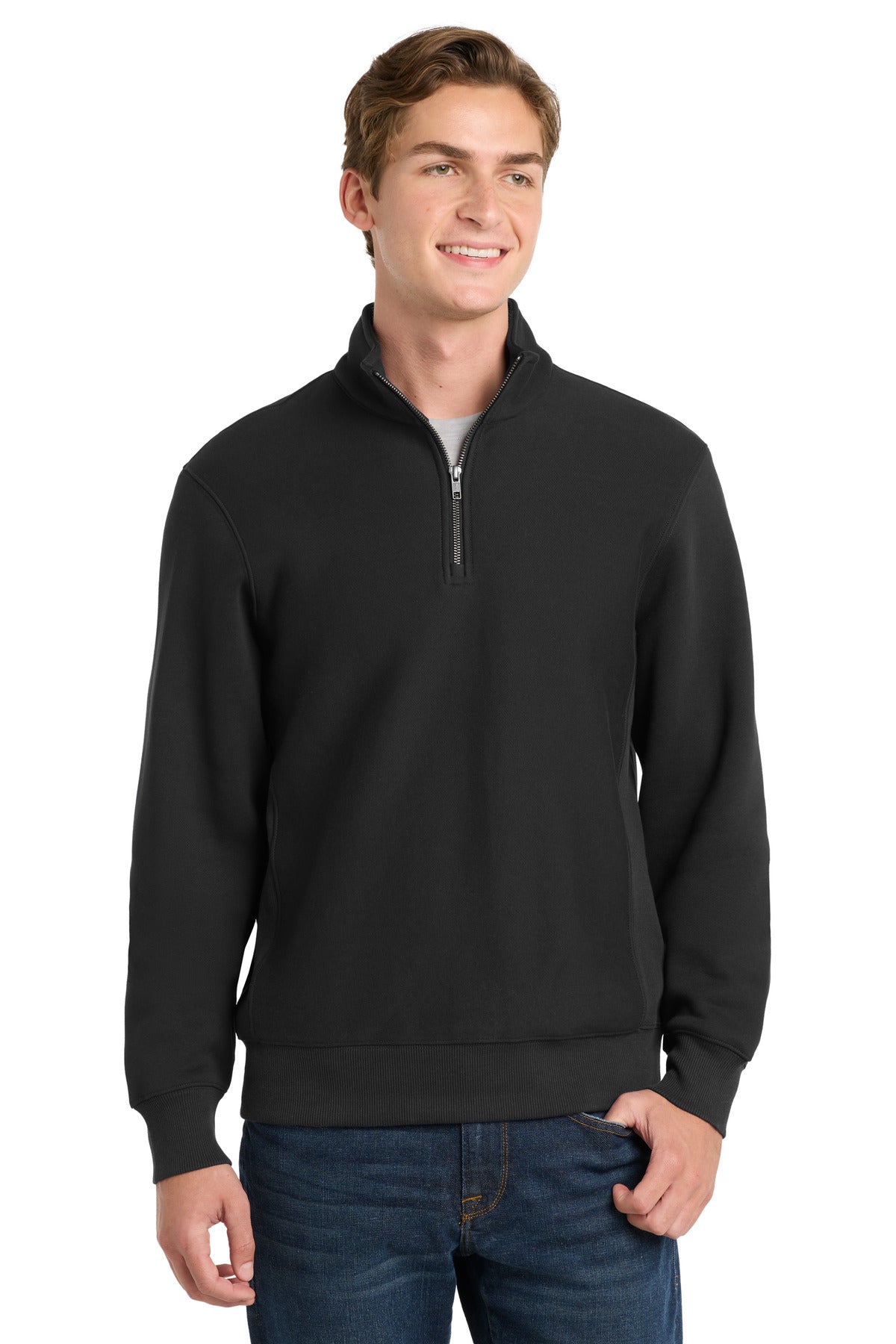 Sport-Tek® Super Heavyweight 1/4-Zip Pullover Sweatshirt ST283