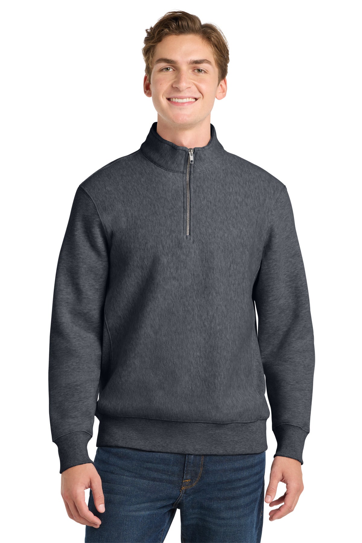 Sport-Tek® Super Heavyweight 1/4-Zip Pullover Sweatshirt ST283