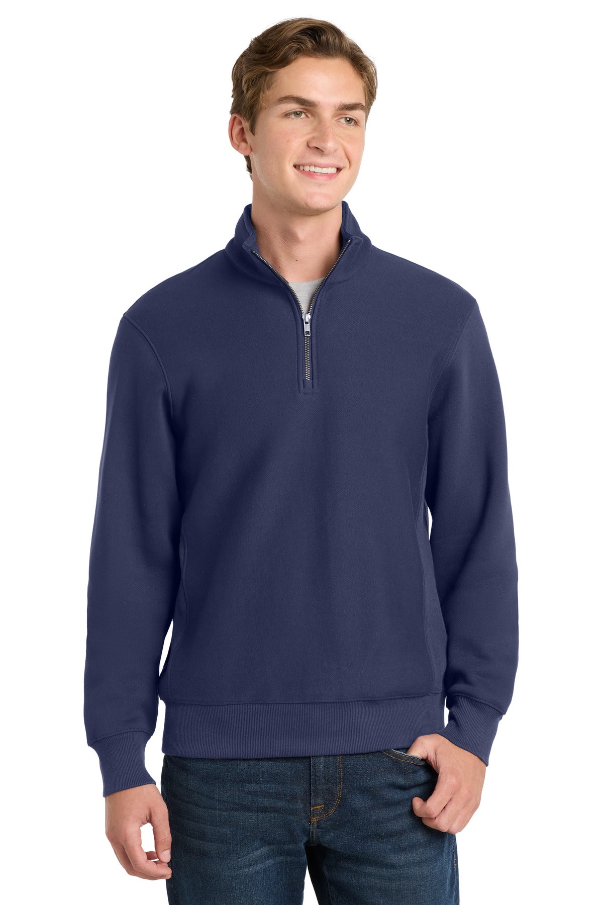 Sport-Tek® Super Heavyweight 1/4-Zip Pullover Sweatshirt ST283