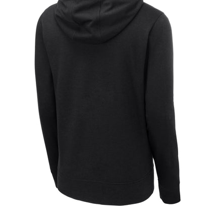 Sport-Tek  ®  PosiCharge  ®  Tri-Blend Wicking Fleece Hooded Pullover. ST296