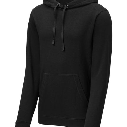 Sport-Tek  ®  PosiCharge  ®  Tri-Blend Wicking Fleece Short Sleeve Hooded Pullover ST297
