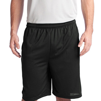 Sport-Tek ®  PosiCharge ®  Tough Mesh Pocket Short. ST312