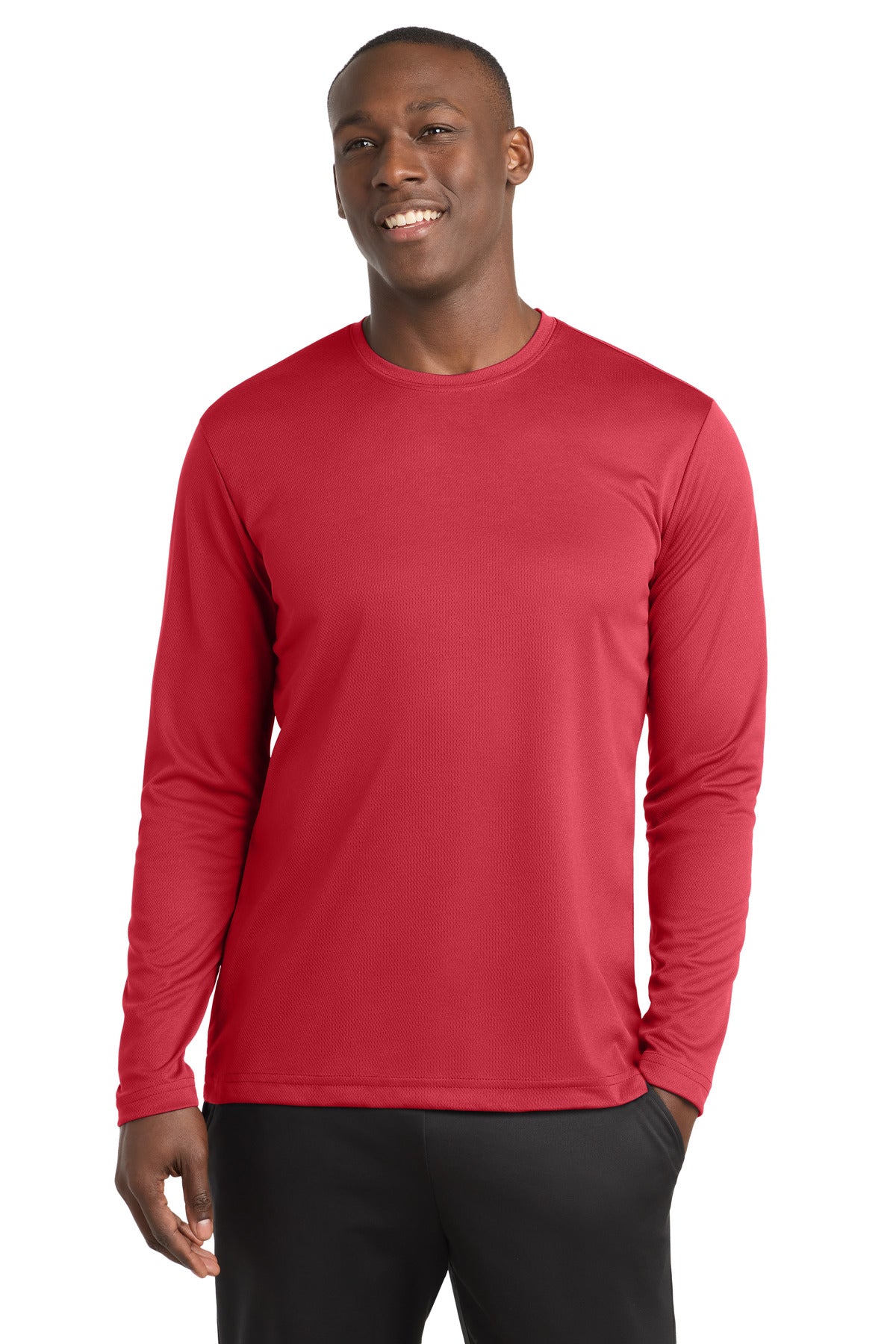 Sport-Tek® PosiCharge® RacerMesh® Long Sleeve Tee ST340LS