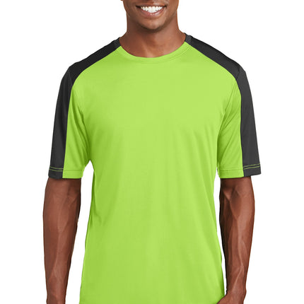 Sport-Tek ®  PosiCharge ®  Competitor   Sleeve-Blocked Tee. ST354