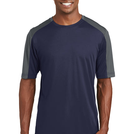 Sport-Tek ®  PosiCharge ®  Competitor   Sleeve-Blocked Tee. ST354
