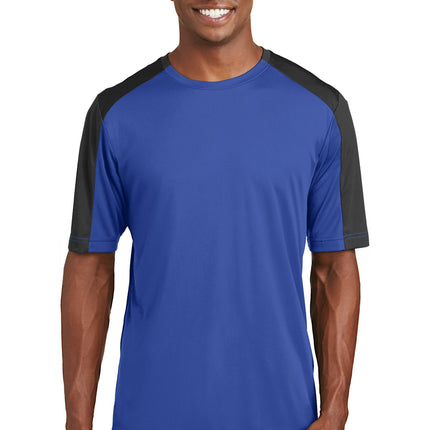 Sport-Tek ®  PosiCharge ®  Competitor   Sleeve-Blocked Tee. ST354