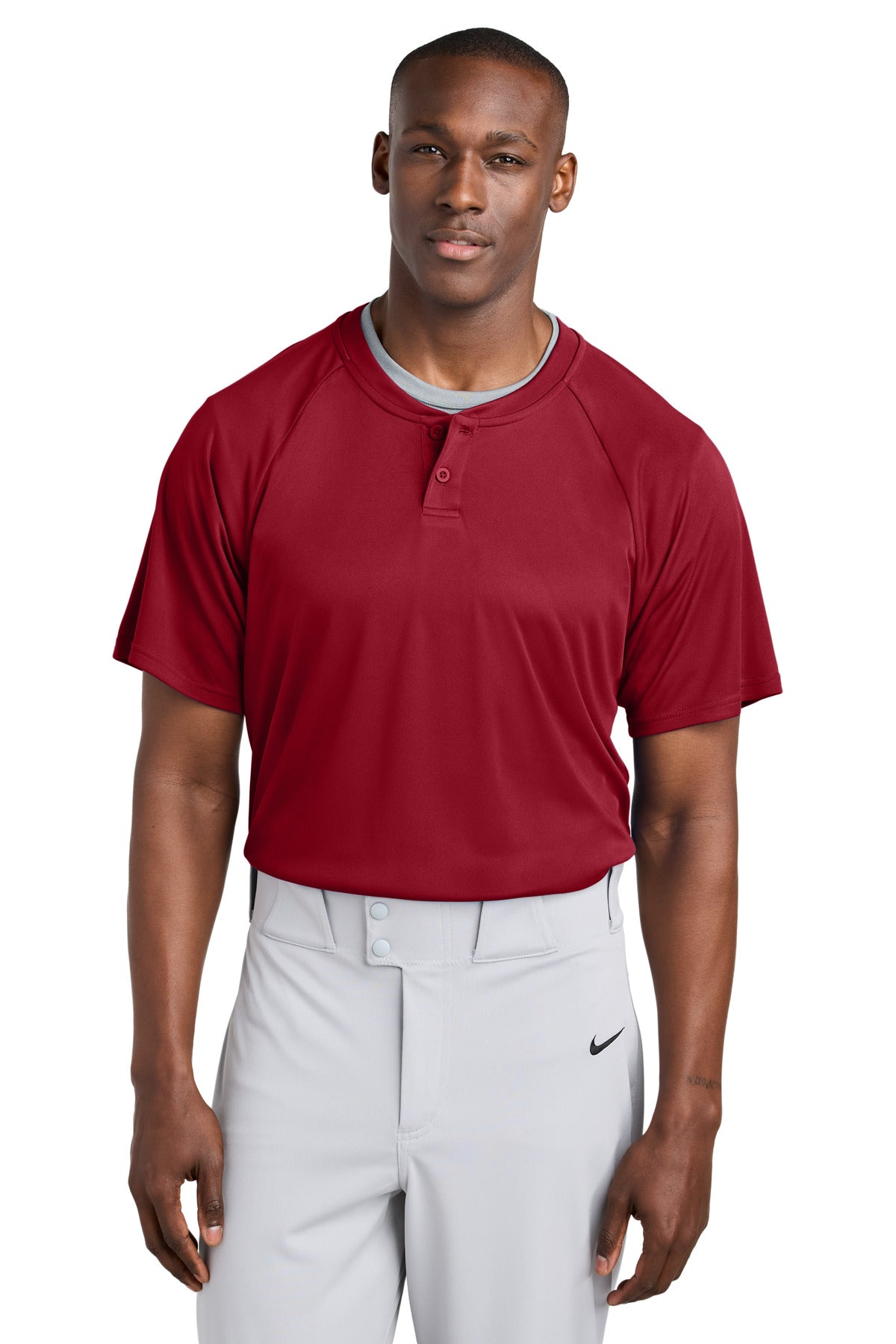 Sport-Tek® PosiCharge® Competitor 2-Button Henley ST359