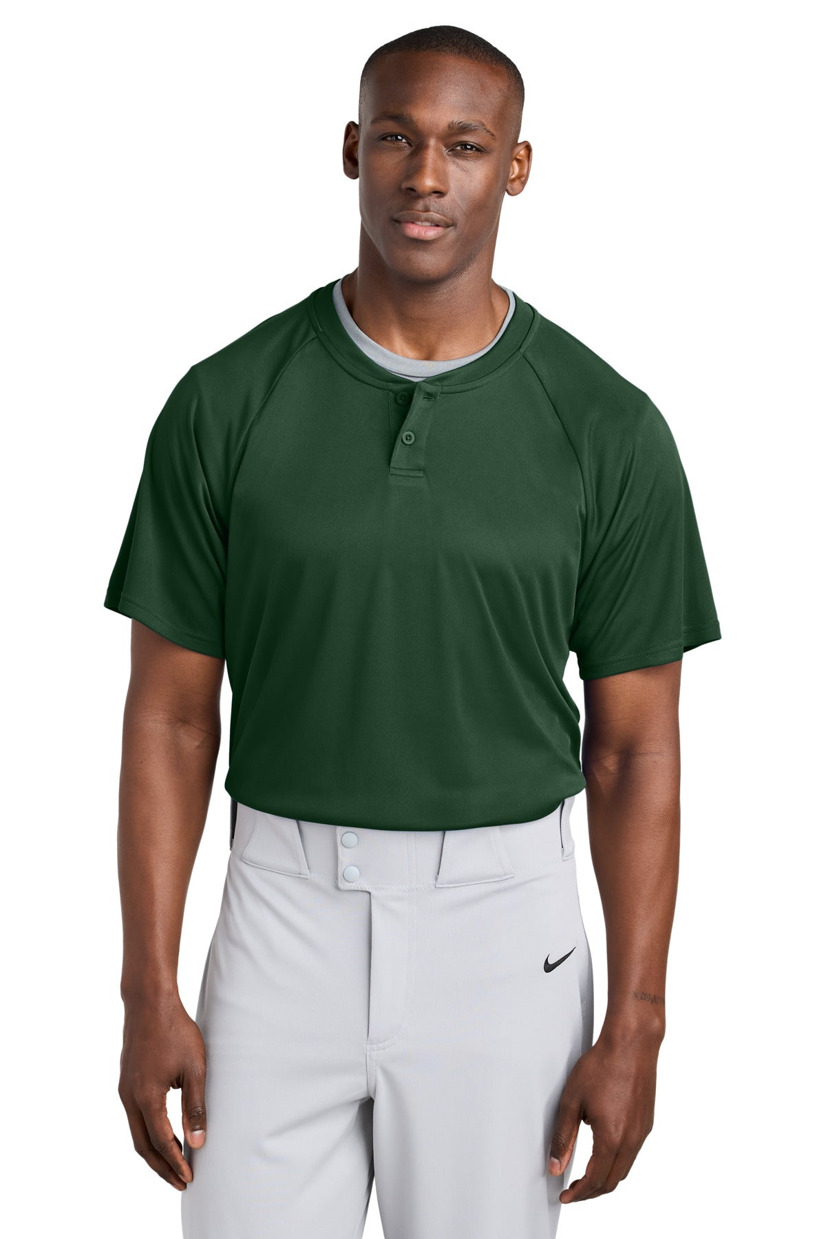 Sport-Tek® PosiCharge® Competitor 2-Button Henley ST359