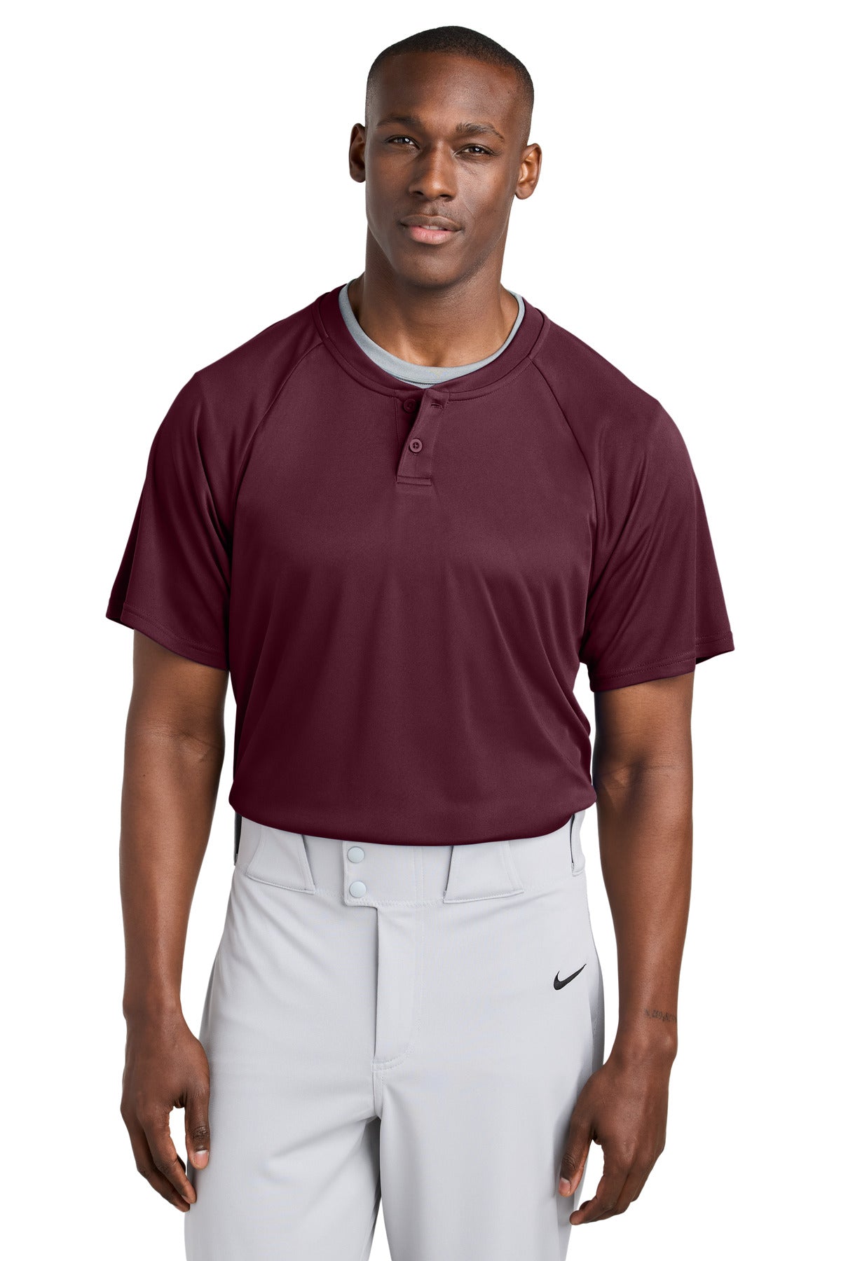 Sport-Tek® PosiCharge® Competitor 2-Button Henley ST359