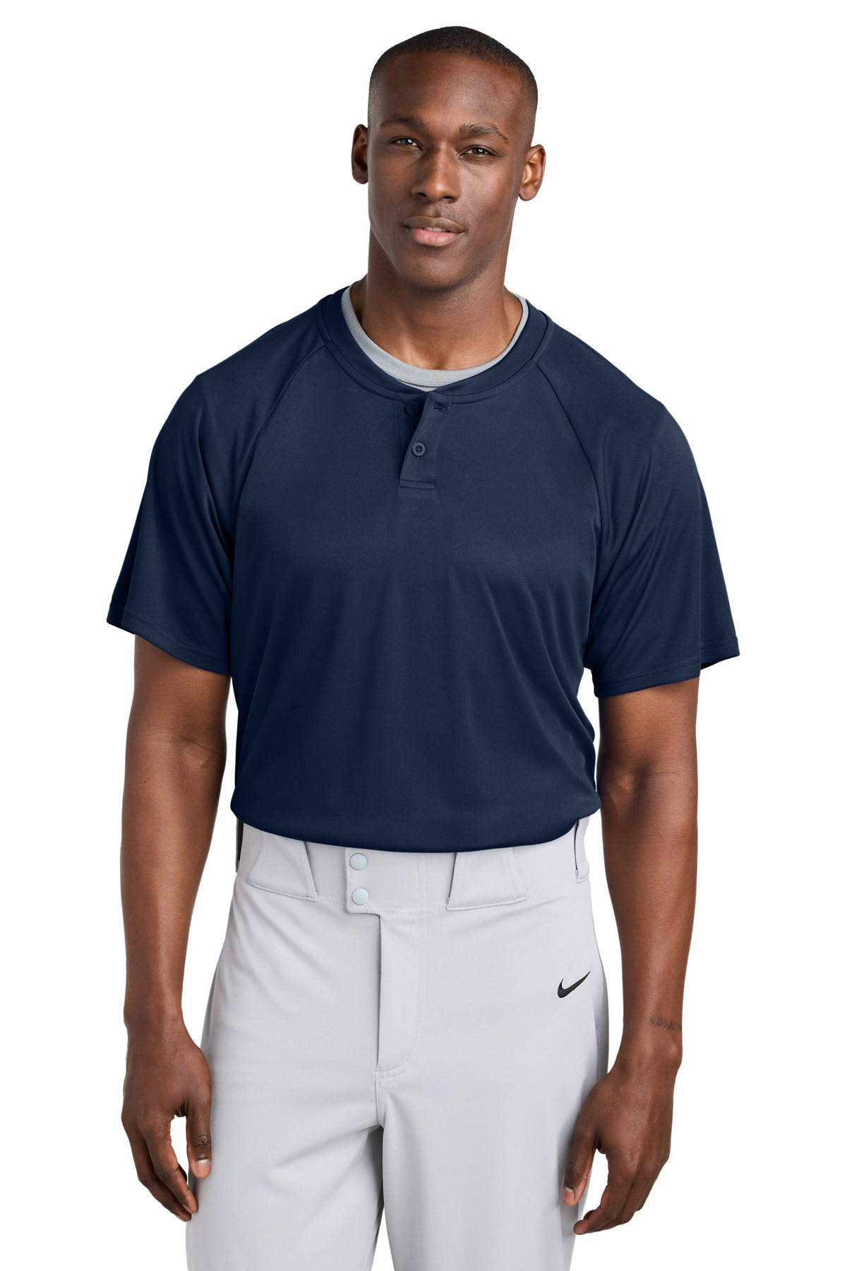 Sport-Tek® PosiCharge® Competitor 2-Button Henley ST359