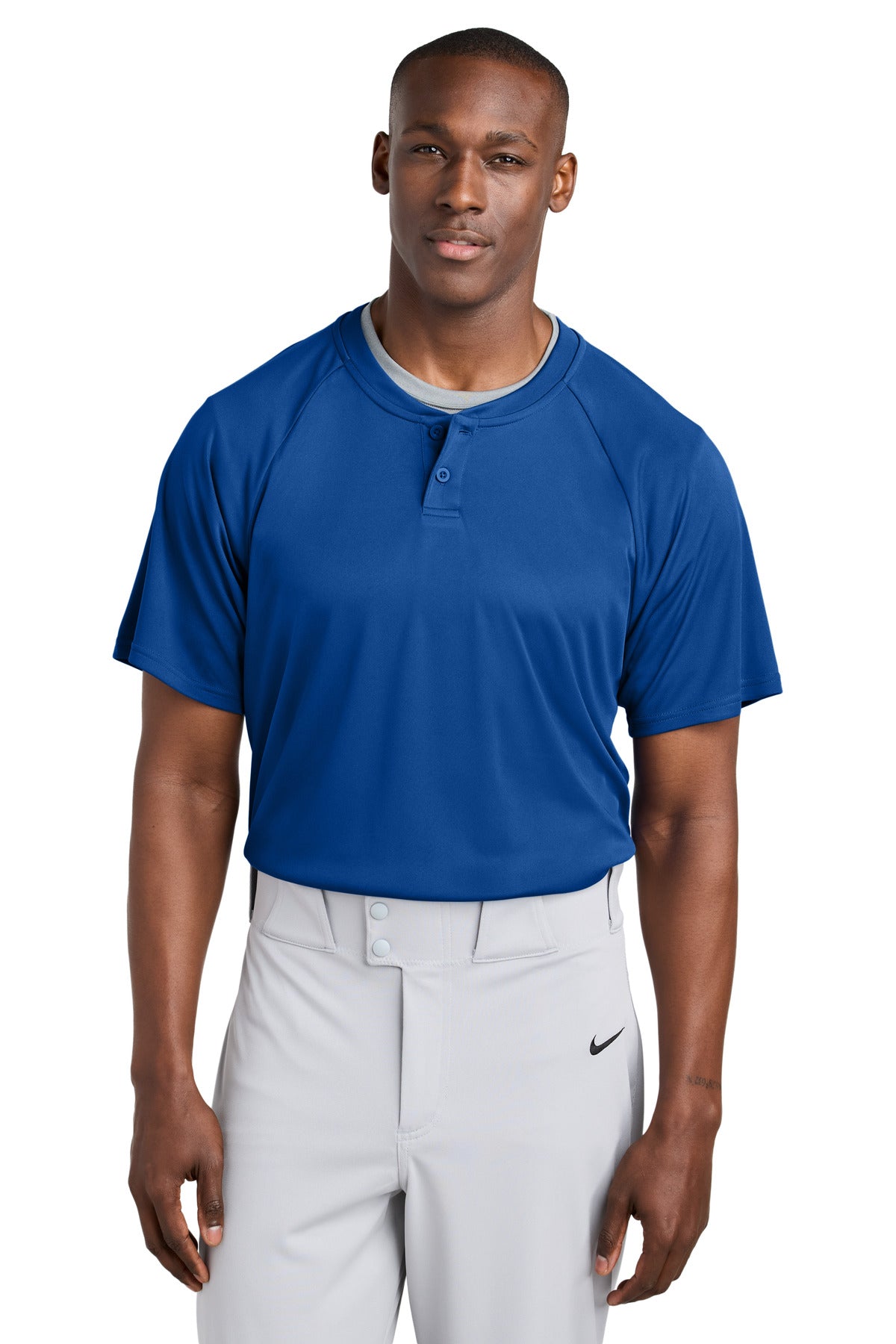 Sport-Tek® PosiCharge® Competitor 2-Button Henley ST359