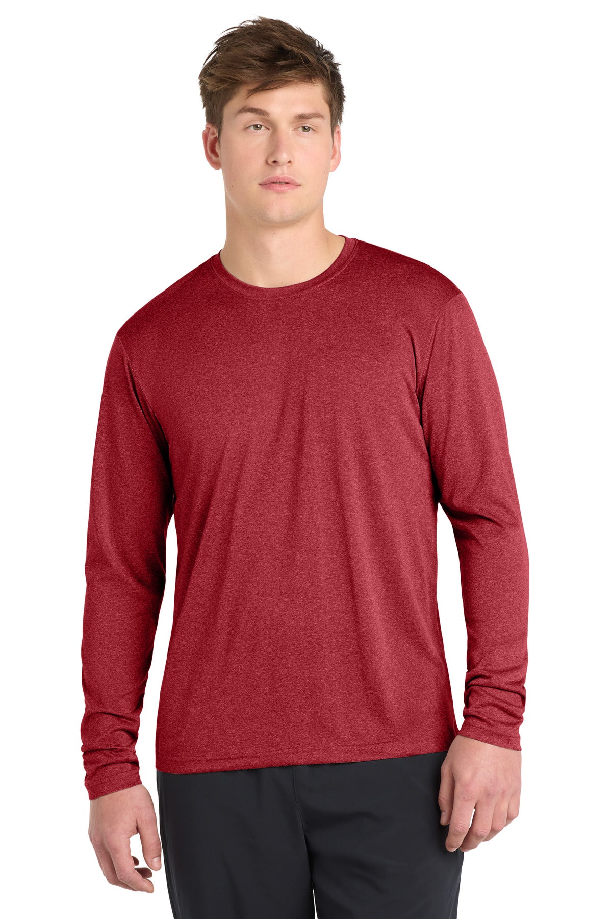 Sport-Tek® Long Sleeve Heather Contender Tee ST360LS