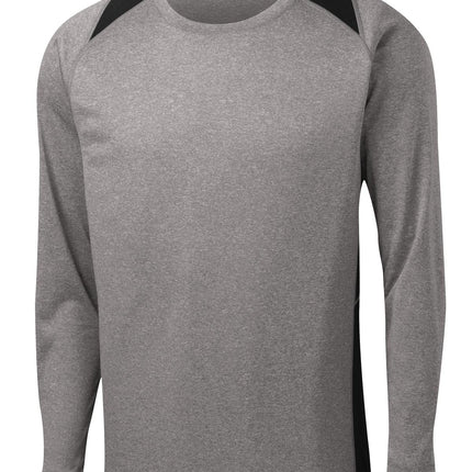 Sport-Tek ®  PosiCharge ®  Active Textured Colorblock Polo. ST695