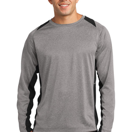 Sport-Tek ®  PosiCharge ®  Active Textured Colorblock Polo. ST695