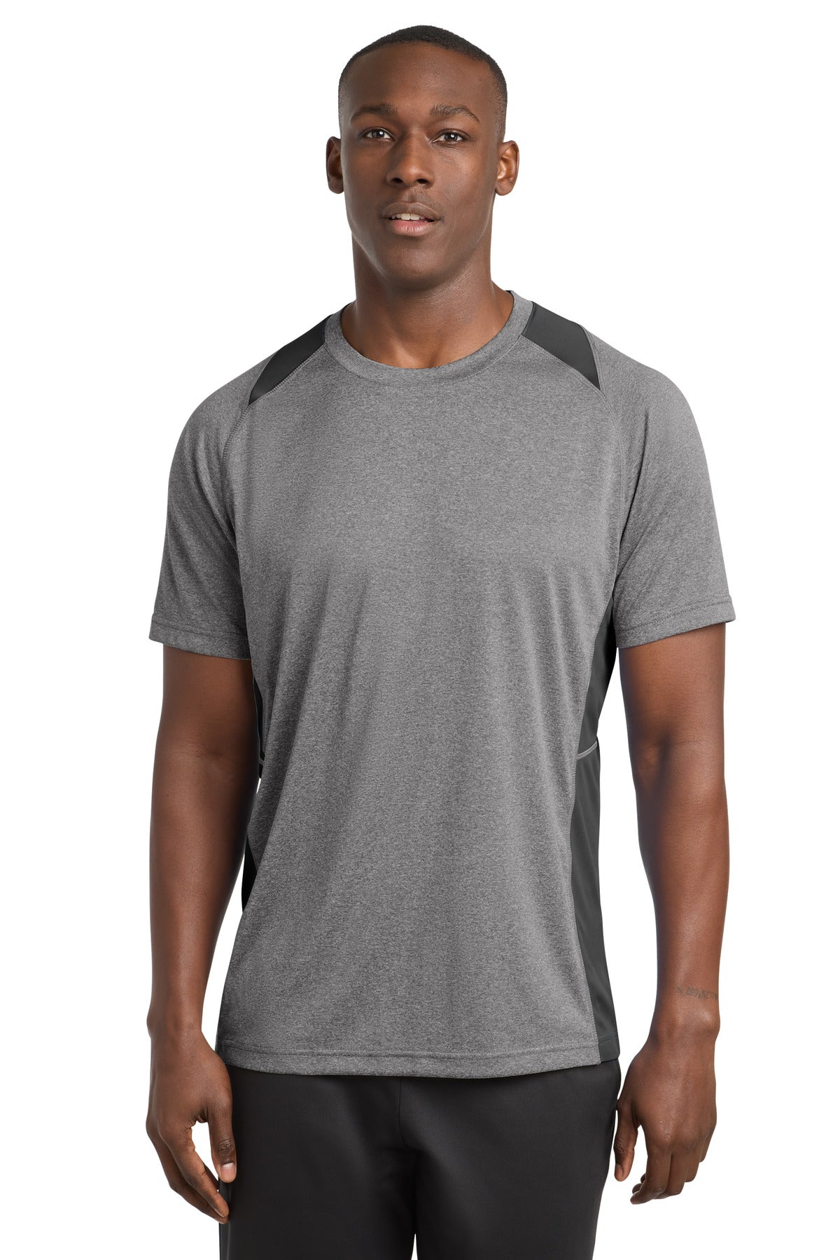 Sport-Tek® Heather Colorblock Contender Tee ST361