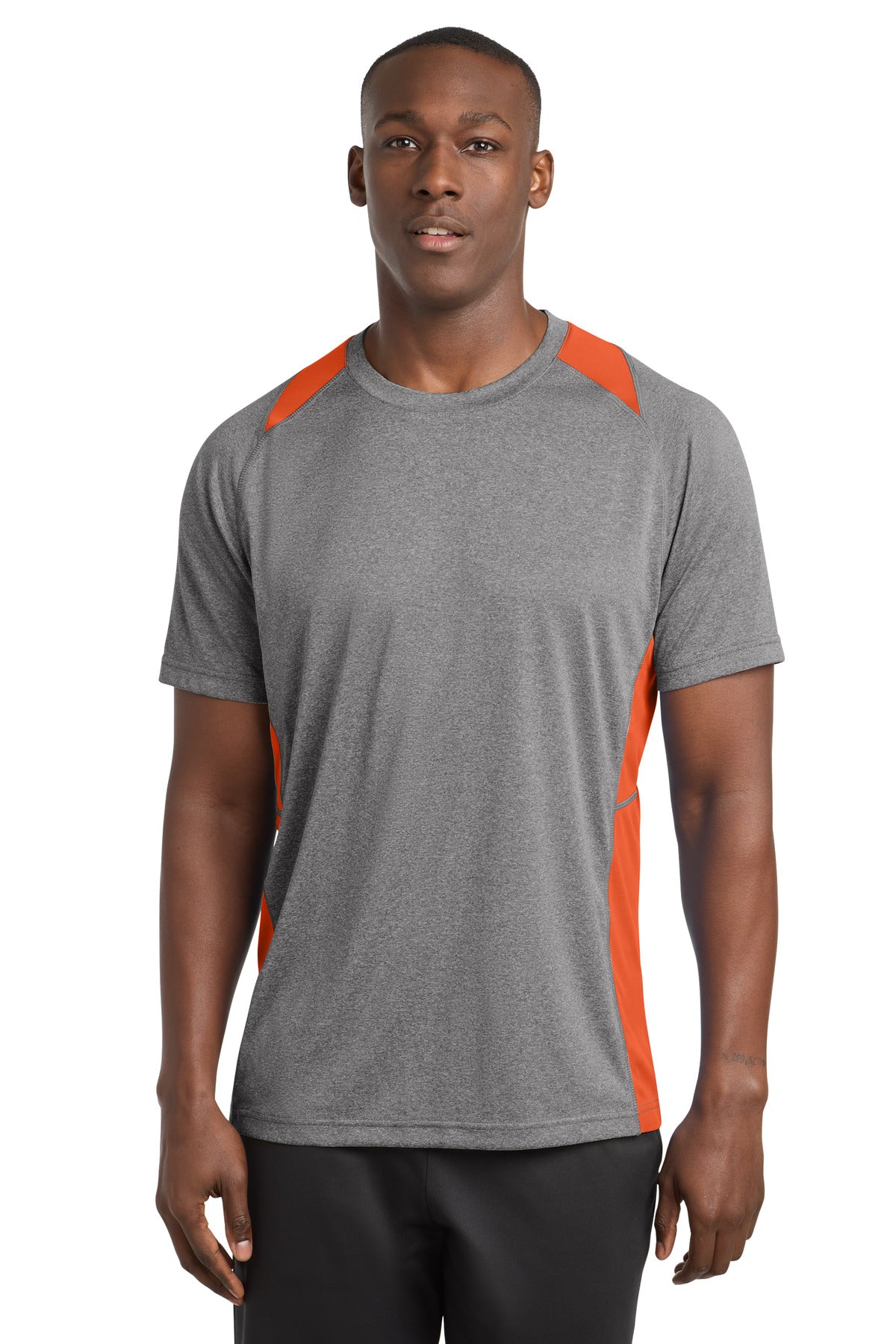 Sport-Tek® Heather Colorblock Contender Tee ST361