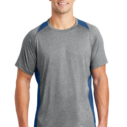 Sport-Tek ®  Heather Colorblock Contender™  Tee. ST361