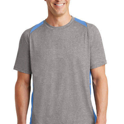 Sport-Tek ®  Heather Colorblock Contender™  Tee. ST361