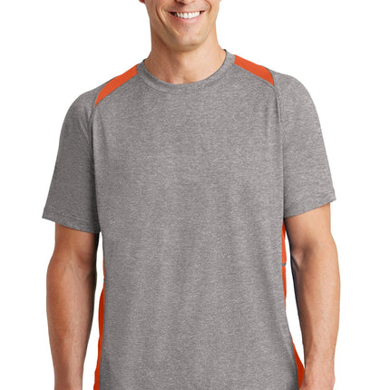 Sport-Tek ®  Heather Colorblock Contender™  Tee. ST361