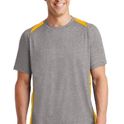 Sport-Tek ®  Heather Colorblock Contender™  Tee. ST361