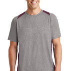 Vintage Heather/ Maroon / XS