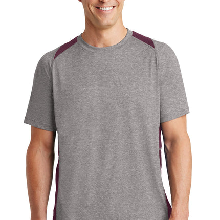 Sport-Tek ®  Heather Colorblock Contender™  Tee. ST361