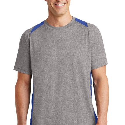 Sport-Tek ®  Heather Colorblock Contender™  Tee. ST361