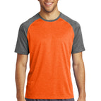 Deep Orange Heather/ Graphite Heather / XS