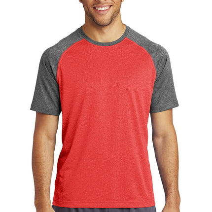 Sport-Tek  ®  Heather-On-Heather Contender    Tee. ST362