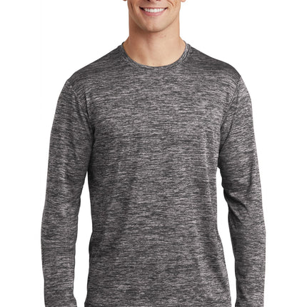 Sport-Tek  ®  PosiCharge  ®  Long Sleeve Tri-Blend Wicking Raglan Tee ST400LS