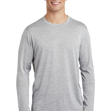 Sport-Tek  ®  PosiCharge  ®  Long Sleeve Electric Heather Tee. ST390LS