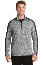 Sport-Tek® PosiCharge® Electric Heather Colorblock 1/4-Zip Pullover ST397