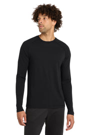 Sport-Tek ® PosiCharge ® Long Sleeve Tri-Blend Wicking Raglan Tee ST400LS