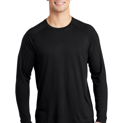 Sport-Tek  ®  PosiCharge  ®  RacerMesh  ®  Long Sleeve Polo. ST640LS