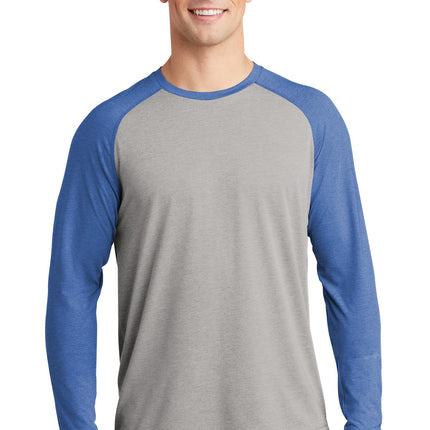 Sport-Tek  ®  PosiCharge  ®  Long Sleeve Tri-Blend Wicking Raglan Tee ST400LS