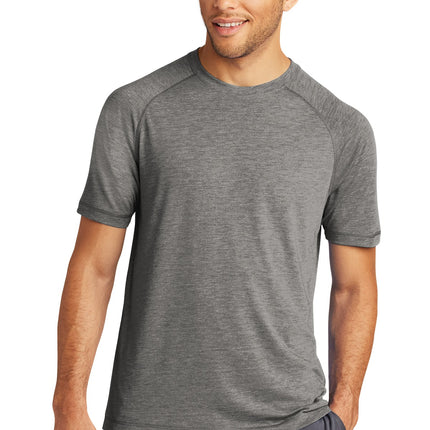 Sport-Tek  ®  PosiCharge  ®  Tri-Blend Wicking Short Sleeve Hoodie. ST404