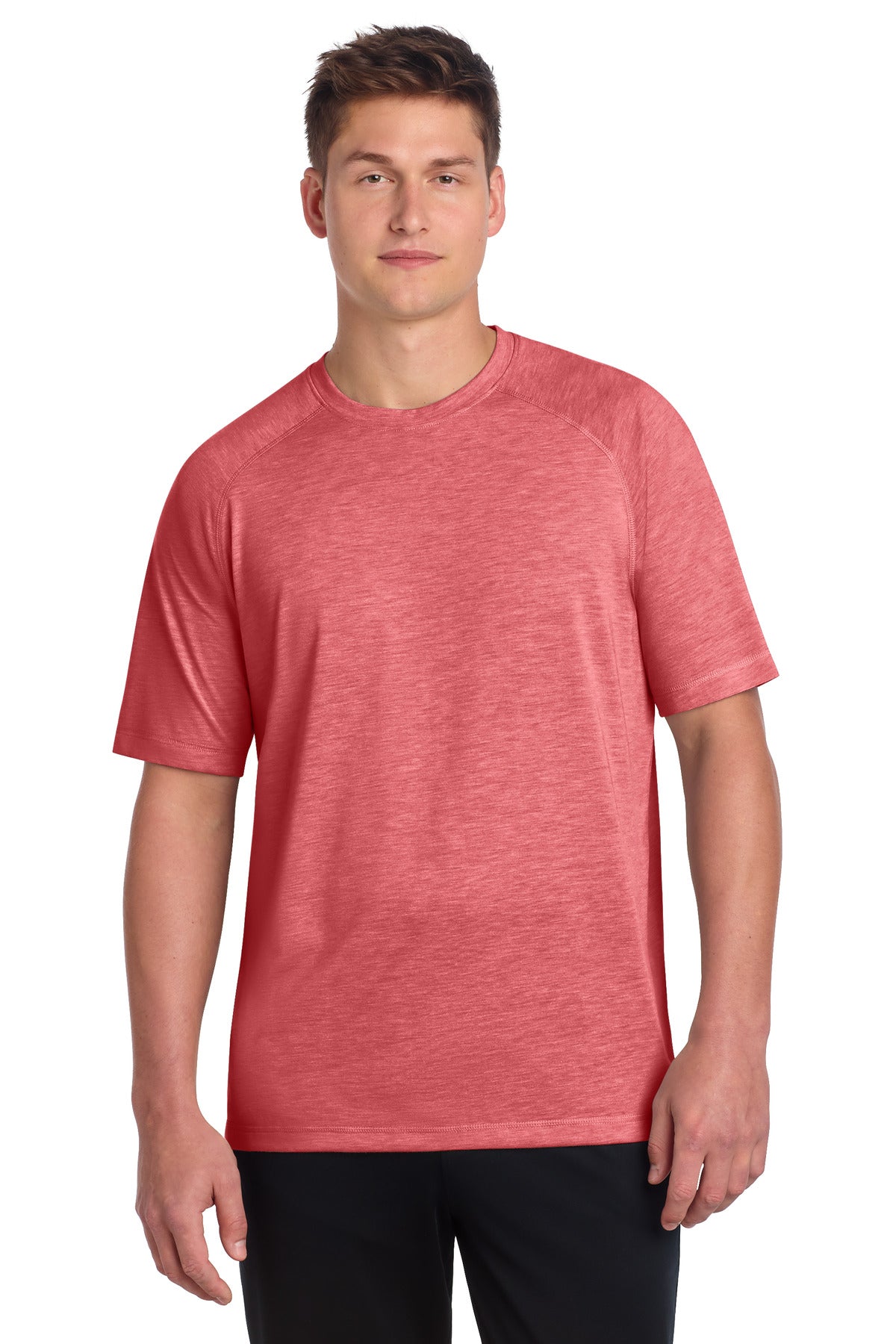 Sport-Tek ® PosiCharge ® Tri-Blend Wicking Raglan Tee ST400